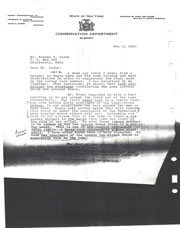 Correspondence concerning a fish survey of Eagle Lake. 