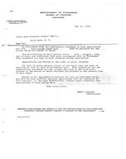 Correspondence concerning the delivery of small-mouth bass to Eagle Lake for stocking. 