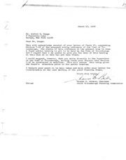 Correspondence regarding the Zoning Section 7.15 public hearing.