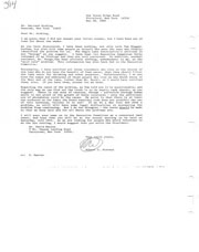 Correspondence regarding drinking water pollutants on Eagle Lake.