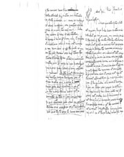 Handwritten correspondence regarding dam lawsuit, water levels, and retainer fee.