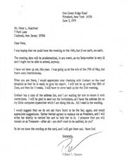 Correspondence regarding annual meeting, road issues, and ELPOA officer recommendations.