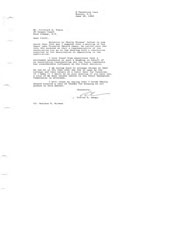 Correspondence regarding Stubing public hearing and annual meeting. 