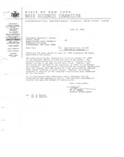Correspondence regarding Stubing application permit.