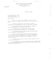 Correspondence regarding Stubin public hearing.