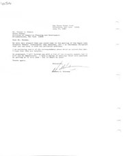 General correspondence concerning the annual picnic and membership list. 