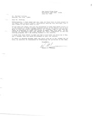 Correspondence regarding the upcoming Essex County sewage disposal survey.