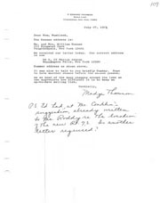Change of address of the Knauss family.