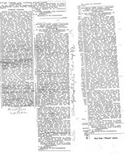Newspaper article(s) concerning the public hearing of the Village of Ticonderoga for the additional supply of water and construction of new resevoir.