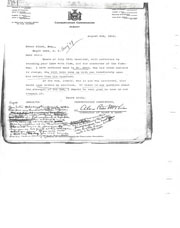 Correspondence from Conservation Commission regarding fish restocking and dam inspection.