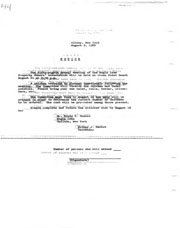 Notice and reservation form for the annual meeting.