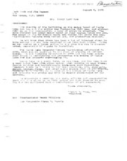 Correspondence regarding the Eagle Lake dam vote results and discussion. 