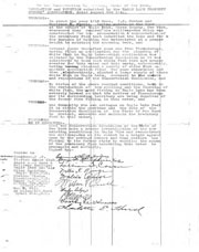Resolution and petition rearding spillway-dam removal and impact on predatory fish