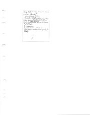 Handwritten notes from meeting (?).