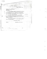 Correspondence regarding donation and location of fire pump. 