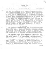 Route 74 Association Vol. II, No. 3 newsletter: First Year, The Contract, Noise Air Water, Roadwork Now, Future, Objective Reaffirmed, and Elections.