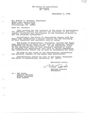 Correspondence regarding the creation of the Route 74 Association and invitation of membership to ELPOA.