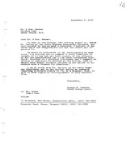 Correspondence regarding annual meeting turnout and suggestion to form a committee regarding Route 73. 