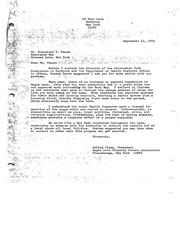 Correspondence regarding advice about the increase in good and bad vegetation in the lack and request for a dye test.