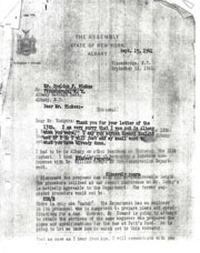 Apology letter.