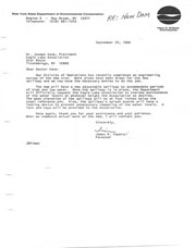 Correspondence regarding engineering survey of dam site and new spillway.
