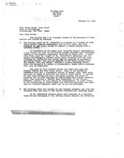 Correspondence to Town Clerk regarding Belkevich trailer.