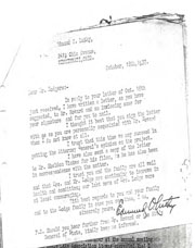Correspondence regarding signature, Attorney General's opinion, and Wickes correspondence.