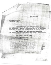 Correspondence regarding signature.