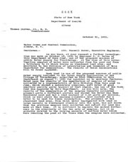 Correspondence regarding Rock Pond inspection. 
