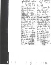 Handwritten correspondence regarding litigation appeal and expenses/payments. 
