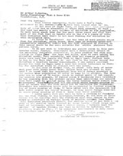 Correspondence regarding Eagle Lake and Put's Pond white fish stocking.