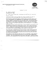 Correspondence regarding algae identification and sanitation survey. 