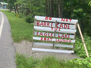 2023 Boat Launch Closing Protest Signs 